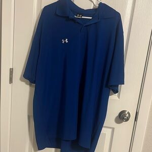 Under Armour Men's Blue Polo Shirt